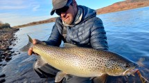 Imagen de «¡Qué truchas increíbles tiene el Limay Medio!”: la aventura de pesca de cuatro amigos