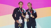 Imagen de La abanderada Moyano logró tres medallas de oro en Rosario