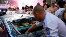 Imagen de Por disturbios en el ingreso al estadio, se retrasó el inicio de la final de la Champions League