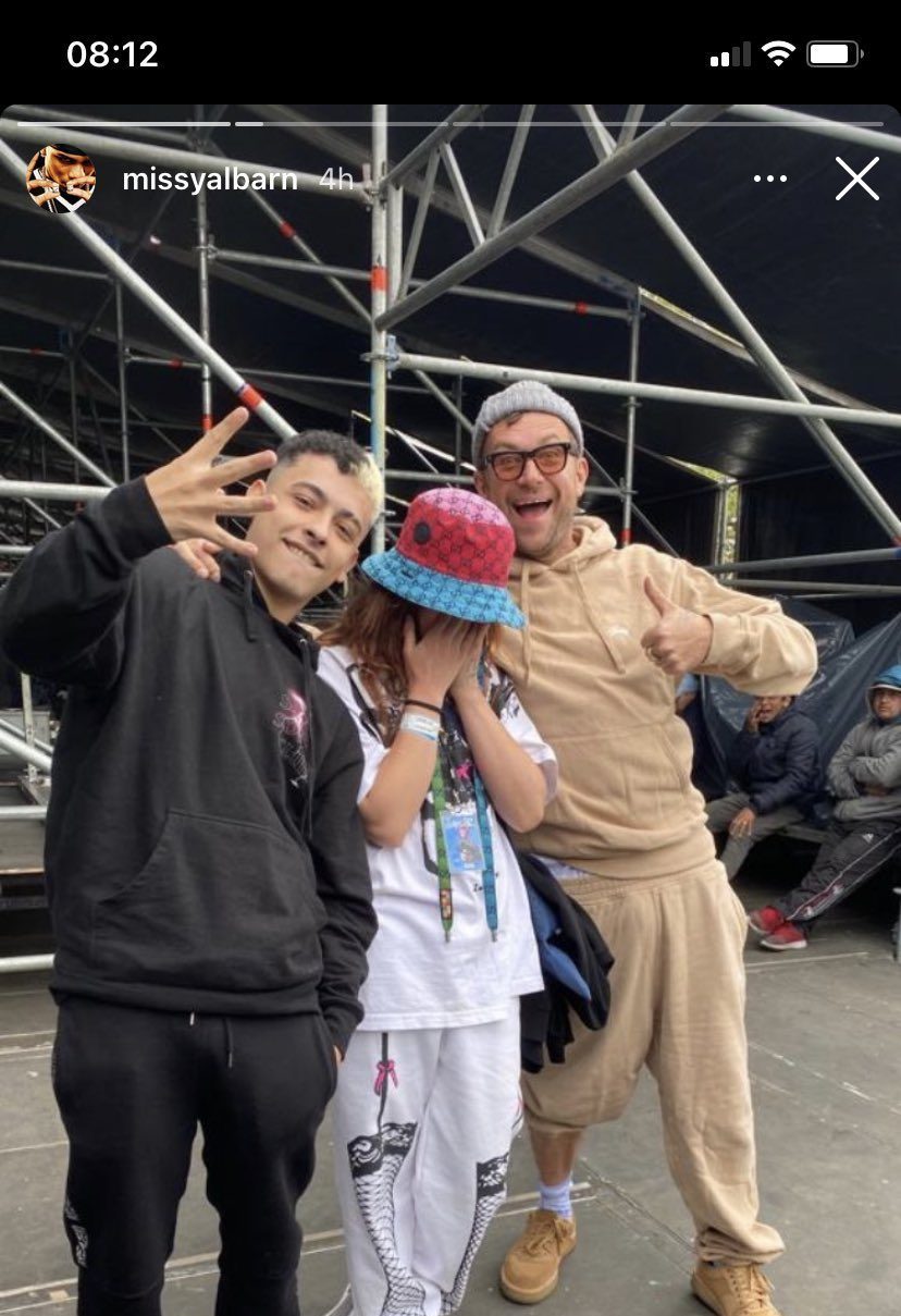 Trueno, el rapero que cantó con Gorillaz y conquistó a Damon Albarn y a su  hija