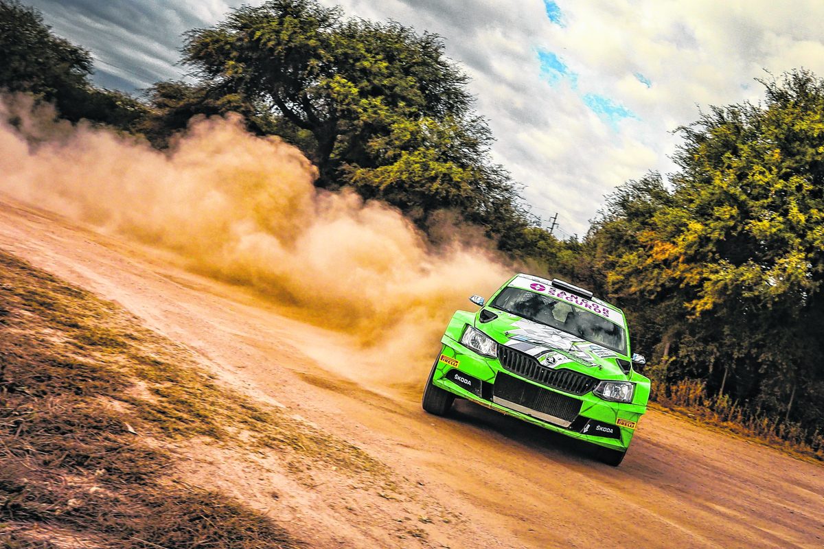 Alejandro Cancio se anota como candidato a la victoria en el Rally de Concarán, en San Luis, por el Argentino. Gentileza.