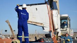 Así trasladaron el avión de TAN que se vendió como chatarra en Neuquén