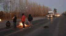 Imagen de Cortes de Ruta 22 y 65: trabajadores del aserradero de Roca profundizaron las protestas