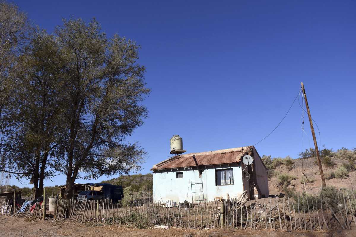 Sausal Bonito, localidad de Vaca Muerta que convive con los sismos. Foto: Mati Subat