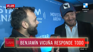 La reacción de Benjamín Vicuña, el ex de La China Suárez, cuando le preguntaron por Rusheking