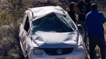 Imagen de Volcaron en la Ruta 6 cerca de Las Tres Cruces