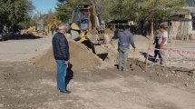 Imagen de Comenzó la obra red cloacal para el barrio Ceferino de Godoy