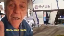 Imagen de Video: indignado, embistió su auto contra la sede de la obra social Osde