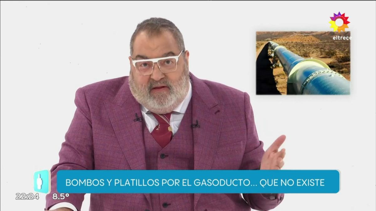 Lanata criticó al Gobierno por el gasoducto Néstor Kirchner.