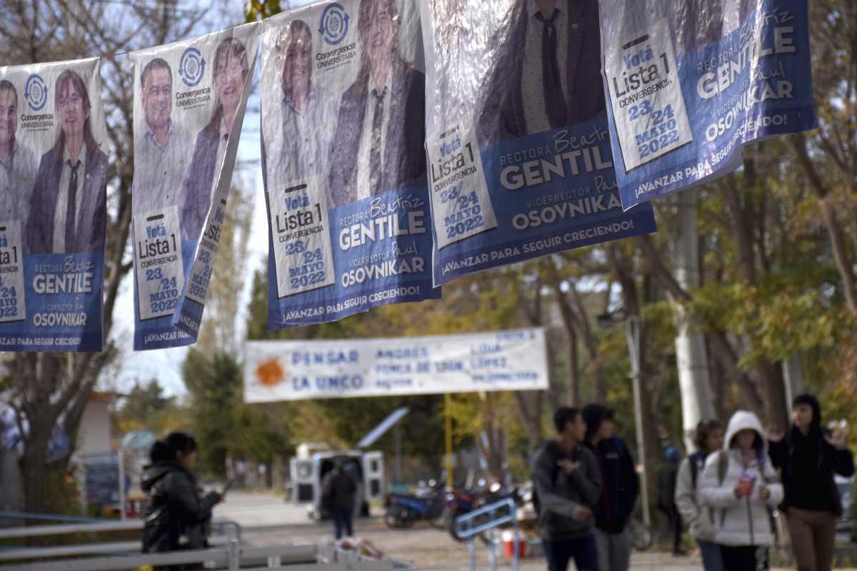 Todavía no se definió quién será el rector o rectora de la Universidad del Comahue. Foto: Matías Subat