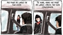 Imagen de «Me pasé de largo», otra hermosa tira de Chelo Candia