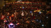 Imagen de El respaldo de los hinchas de Perú al equipo de Gareca en la previa al repechaje