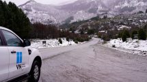 Imagen de Elevan a naranja el alerta por nevadas en la cordillera de Río Negro