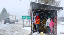 Imagen de Emiten alertas amarillas por nevadas en zona cordillerana de Río Negro y Chubut