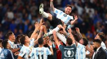 Imagen de Messi y la selección en Wembley: «nos damos fuerzas uno al otro dentro de la cancha»