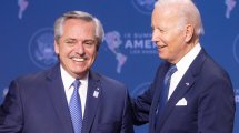 Imagen de Alberto Fernández participó junto a Joe Biden de la Ceremonia Inaugural de la IX Cumbre de las Américas