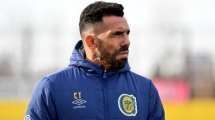 Imagen de Carlos Tevez dirigió su primera práctica como entrenador de Rosario Central