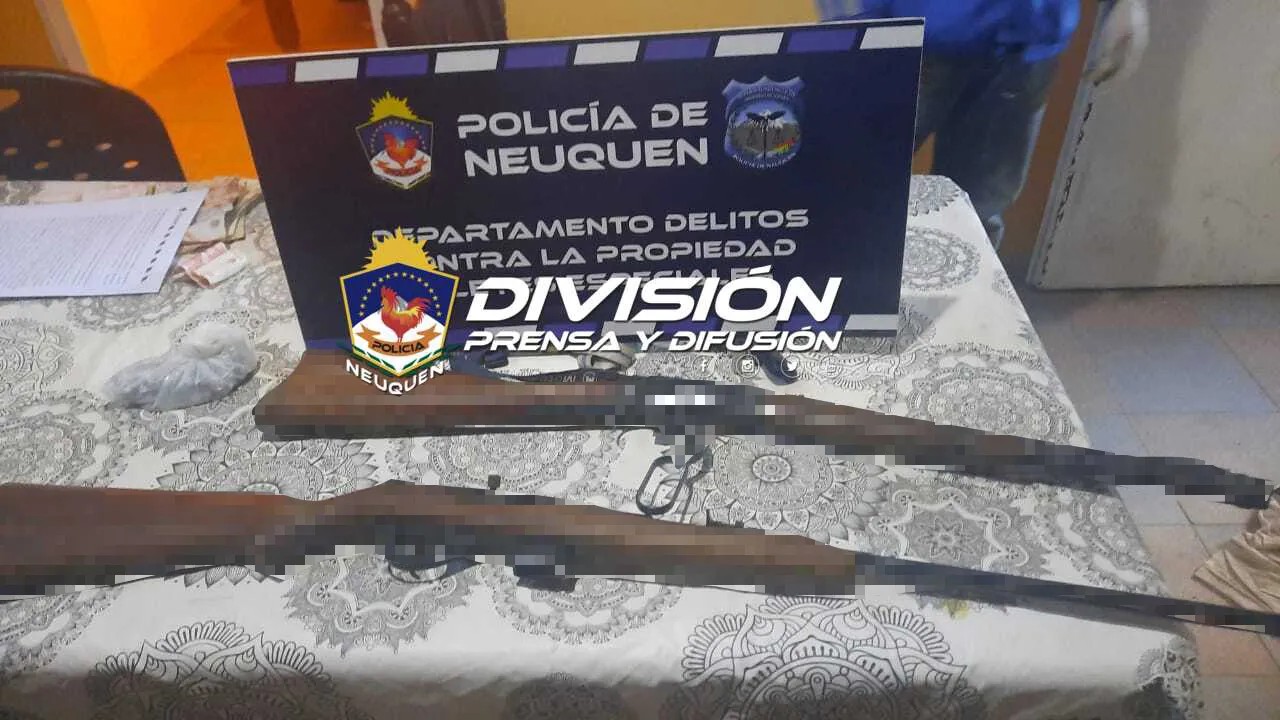 La Policía realizó 15 allanamientos en simultáneo en Neuquén. Foto: Gentileza