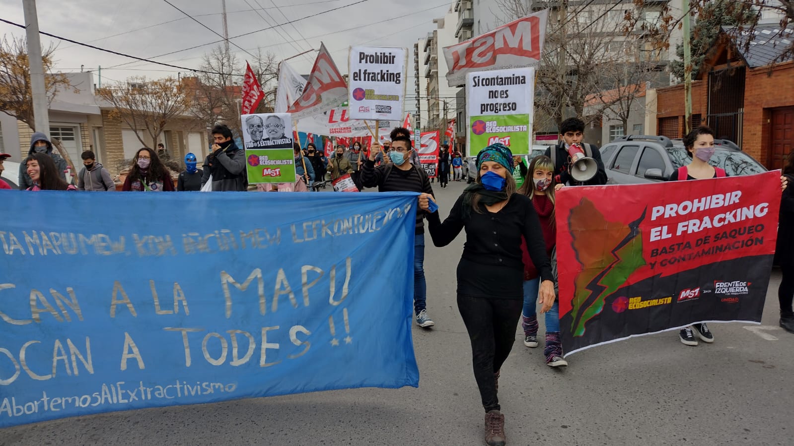 La Red Ecosocialista es una de las variadas organizaciones ambientalistas de Neuquén. (Foto gentileza).-