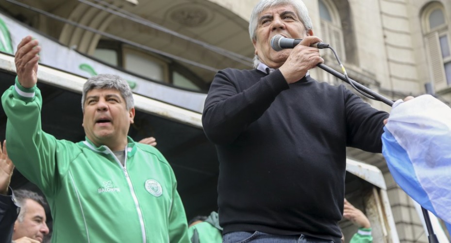 Los Moyano, líderes del Sindicato de Camioneros.