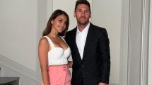 Imagen de El tierno saludo de Antonela Roccuzzo a Lionel Messi por el Día del Padre