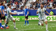 Imagen de Messi histórico: cinco goles para Argentina en la goleada sobre Estonia