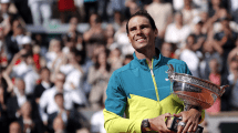 Imagen de Rafa Nadal ganó su 14° trofeo en Roland Garros y se agranda la leyenda