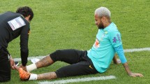 Imagen de Malas noticias para Brasil: Neymar se lesionó y está en duda para el amistoso ante Corea del Sur