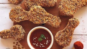 Nuggets de lentejas, papa y verdeo se suman a la picada