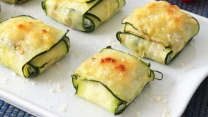 Zucchinis crocantes para picotear