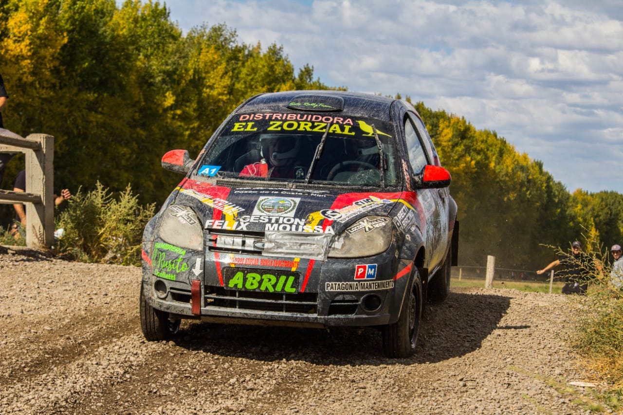 Lucas Sede sumó varias victorias en el Rally Regional.