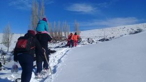 El impresionante operativo para que una nena llegue al hospital, en medio de kilómetros de nieve