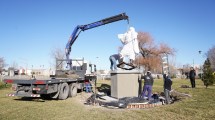 Imagen de Construyen un monumento para los veteranos de Malvinas en Cipolletti