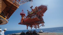 Imagen de China instaló su primera plataforma offshore no tripulada