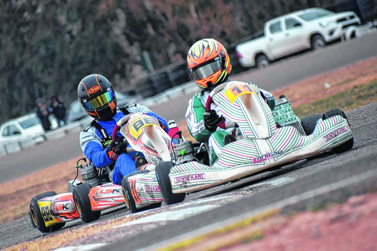 Marcos Albert es el flamante líder de la categoría senior, la elite de los directos en el Pro Kart.