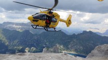 Imagen de Siete muertos por el desprendimiento de un glaciar en Italia