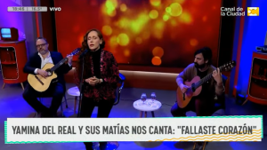Kulfas reapareció en TV luego de su renuncia: tocó la guitarra junto a su pareja