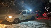 Imagen de Después de la nevada, rutas mojadas y tramos con hielo en la cordillera