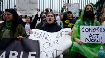 Imagen de Mujeres marcharon en Washington por su derecho al aborto