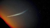 Imagen de El cometa C/2023 podría verse solo con binoculares desde la Patagonia