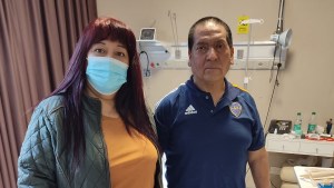 A casi un mes de la explosión en Cona Niyeu el enfermero Centeno continúa con su buena recuperación