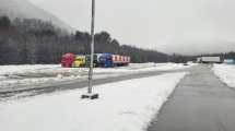 Imagen de Nieve en la cordillera: el paso Samoré abrió para particulares y sigue restringido para camiones