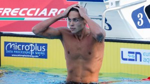 Popovici estableció un nuevo récord mundial de natación