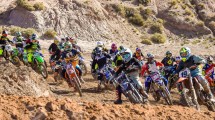 Imagen de Carrasco fue imbatible en el Sur de la República de motocross