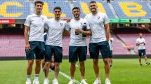 Imagen de Gustavo Del Prete, un cipoleño suelto en el Camp Nou del Barcelona