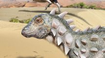 Imagen de Descubren en Patagonia Norte un dinosaurio acorazado con una mandíbula única