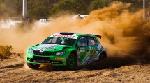 Imagen de Cancio pelea adelante en el Rally Argentino