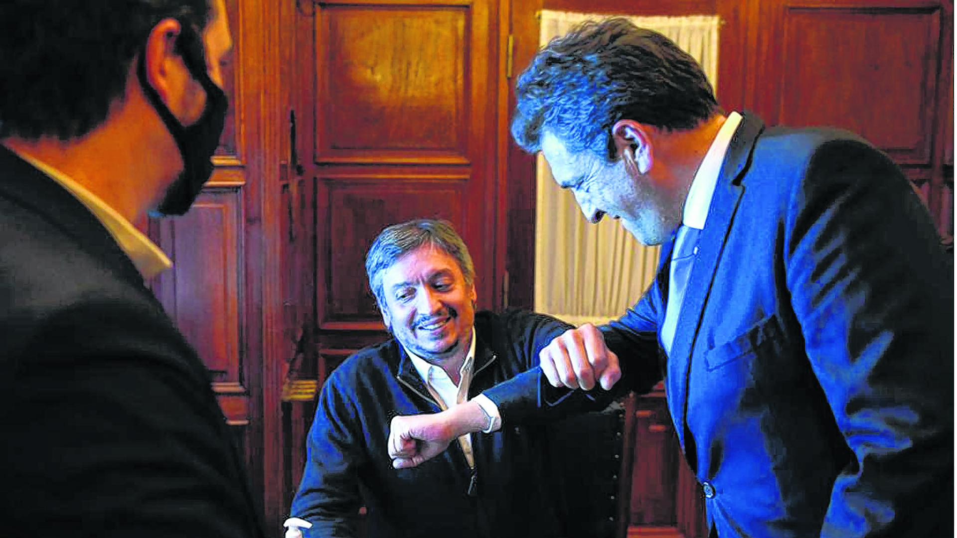 Máximo Kirchner tiene una sociedad estratégica con el líder del Frente Renovador.