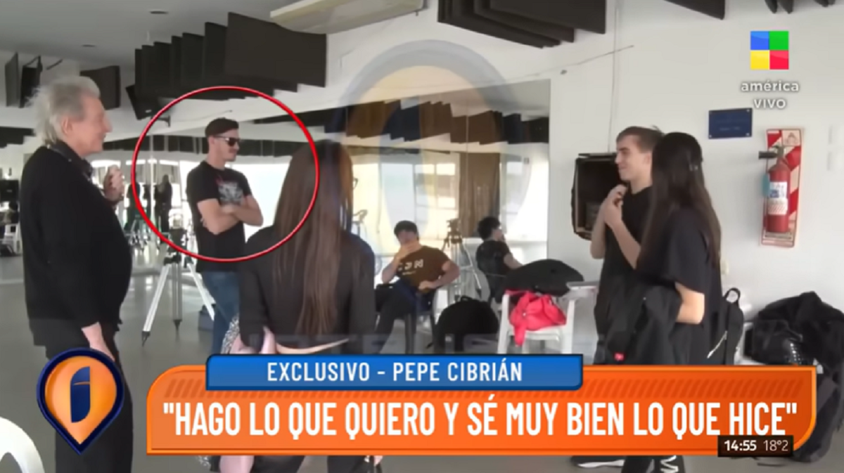 Pepe Cibrián se reencontró con su expareja Nahuel Lodi. 