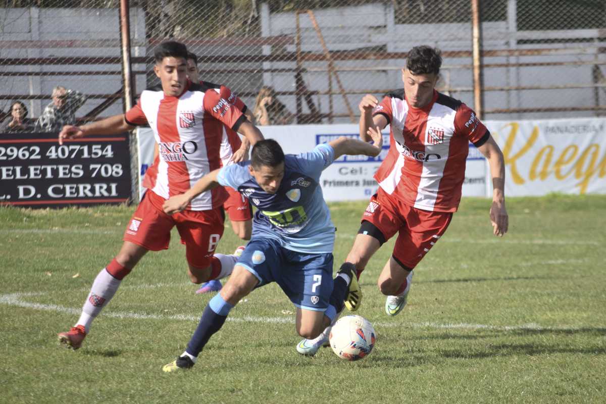 Sol se impuso en General Cerri frente a Sansinea, en un duelo vital por la zona de clasificación. Foto Gentileza: Néstor Cañuqueo.